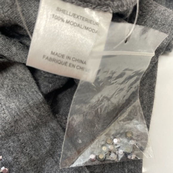 NWT $396 HAUTE HIPPIE Gray Silver Studded Dress - Picture 9 of 9